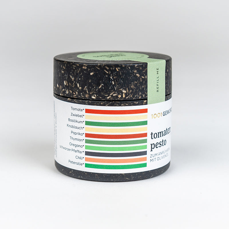 Gewürzbehälter mit Tomatenpesto von 1001 Gewürze.