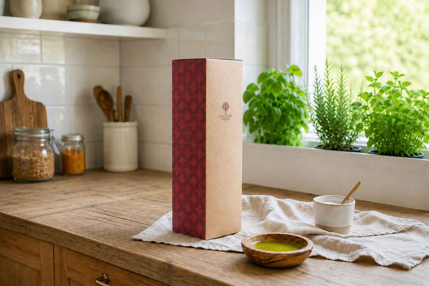 Geschenkschachtel für 1 Flasche 
