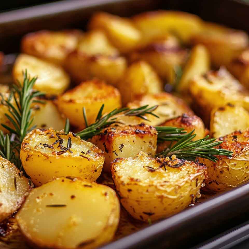 Ofenkartoffeln mit Rosmarin