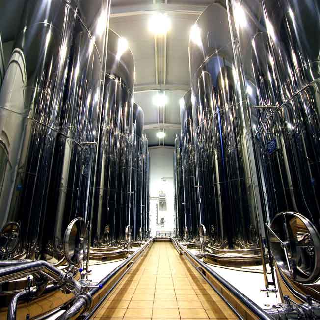 Oro Bailén Olivenöl Zisternen