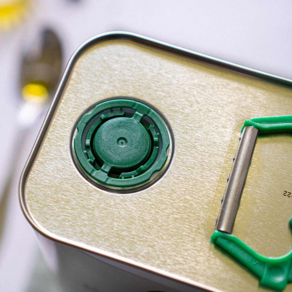 Soler Romero Olivenöl Bio Spanien 3-Liter Kanister Detail.