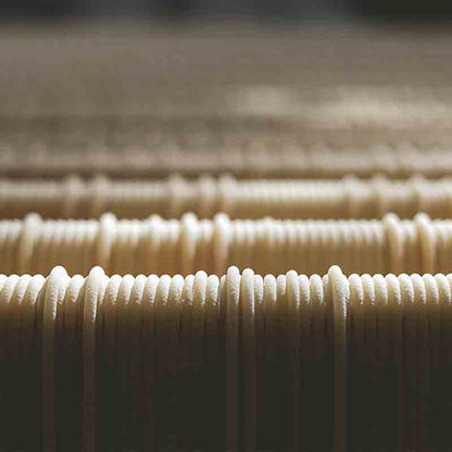 Langsame Trocknung der Hartweizenpasta bis zu 72 Stunden.